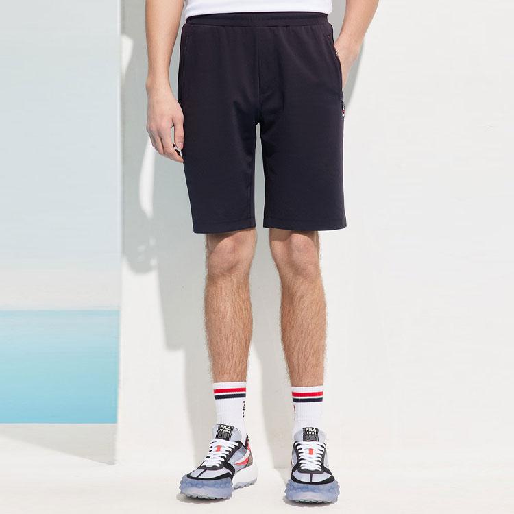 Fila Classic Business Knit Casual Shorts Men Bottoms Legendary-Blue F11M121608F-NV