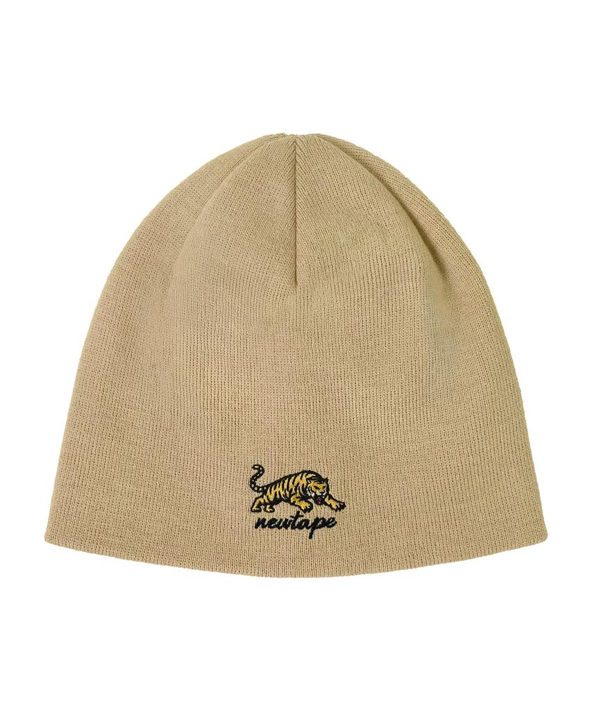Nyuteib Wild Tiger Big Soy Beanie - Beige