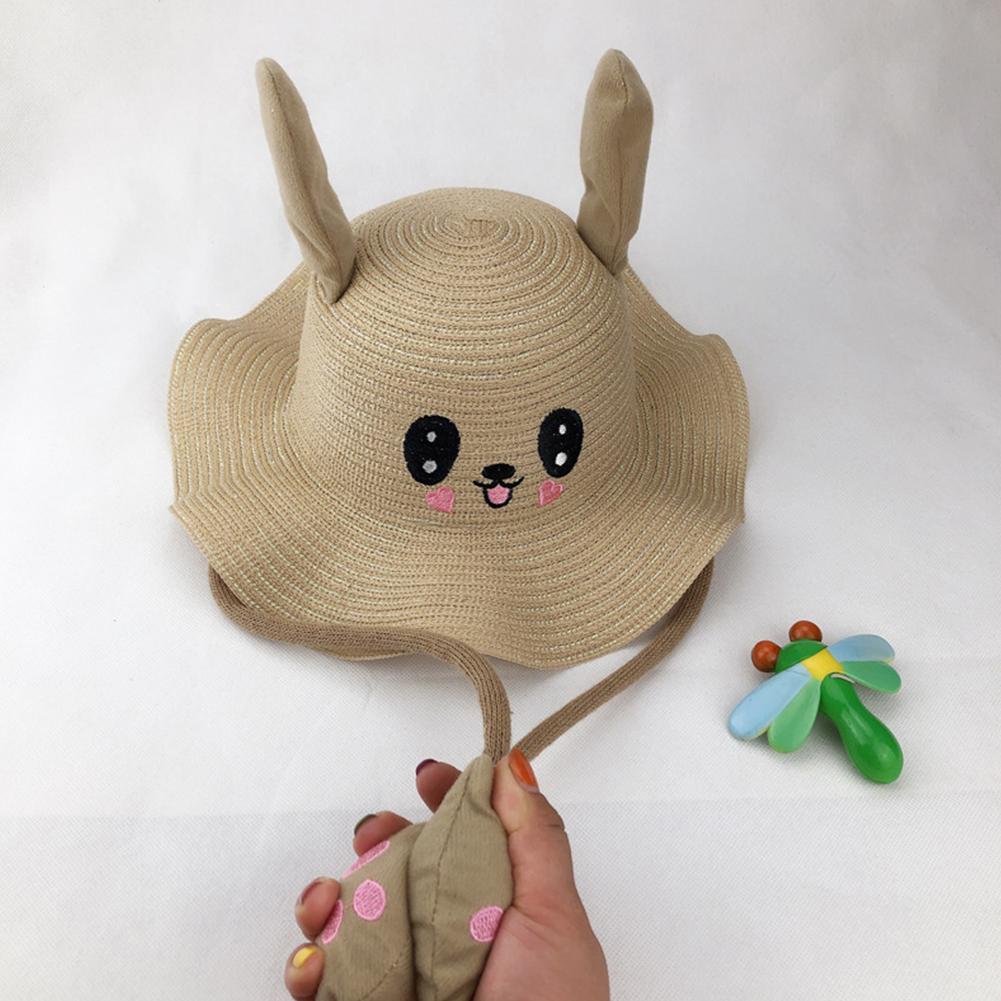 Children's Sun Hat Summer Cool Hat Hat Can Move Ears  Rabbit Hat For Men And Women