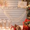 with Hanging Hooks Christmas Pearl Garland Three-layer Xmas Tree Hanging Beads Chain  Storefront