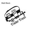 Car Stickers Graphcis Trailer Trash Outline Decor Decal Vinyl Decoration Van Camper Camping Wraps Cover Auto Tuning Accessories