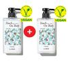 1+1 Touch On Body Cotton Body Wash + Wash 300ml + 300ml_US