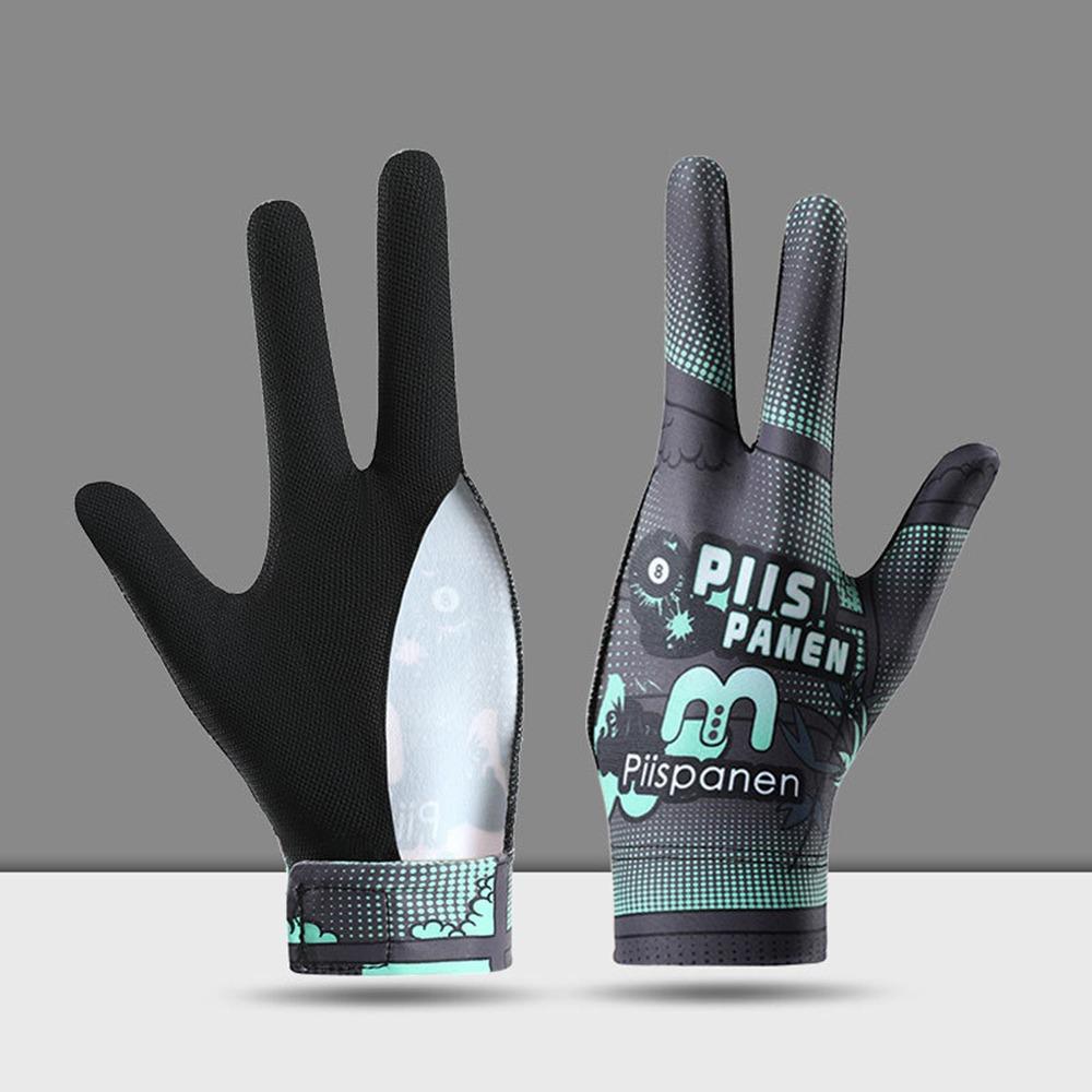 Elastic Three Fingers Glove Non-slip Billiard Training Gloves  Billiard Accessories