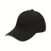 Lucky Four Leaf Clover Baseball Cap Adjustable Polyester Casual Sports Hat for Unisex Outdoor Activities