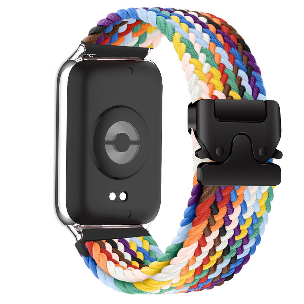 New Nylon Loop Band for Redmi Watch 6/5/4 Breathable Braided Watch Strap For Xiaomi Miband 9 8 Pro Smartwatch Sport Bracelet