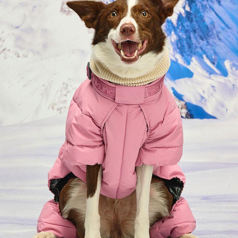 MUNIKUND Thermal Up Padding Air 2 Overall - Dusty Pink