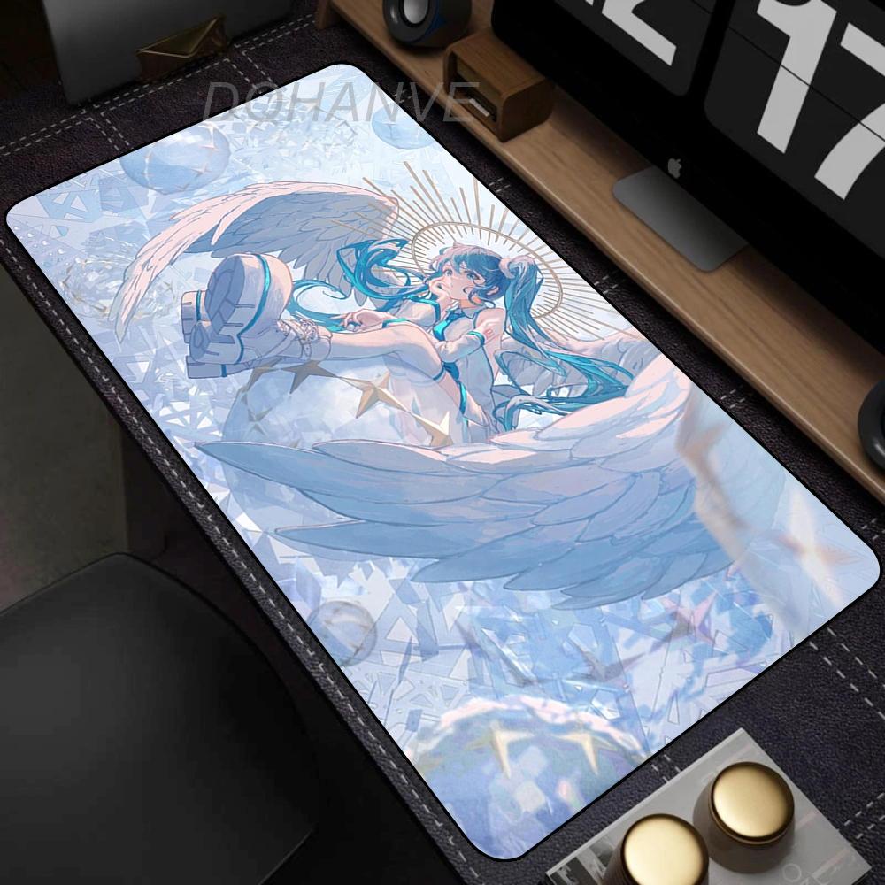XXL Mouse Pad H-hatsune Miku Mousepads Multi Size Keyboard Pads Desk Mats Extended Mausepad Office Gaming Accessories Mousepad