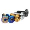 Motorcycle 10Pieces Disc Brake Screws Brake Rotor Fixing Screw M8*20.5MM Titanium Alloy CNC Motorcycle Parts