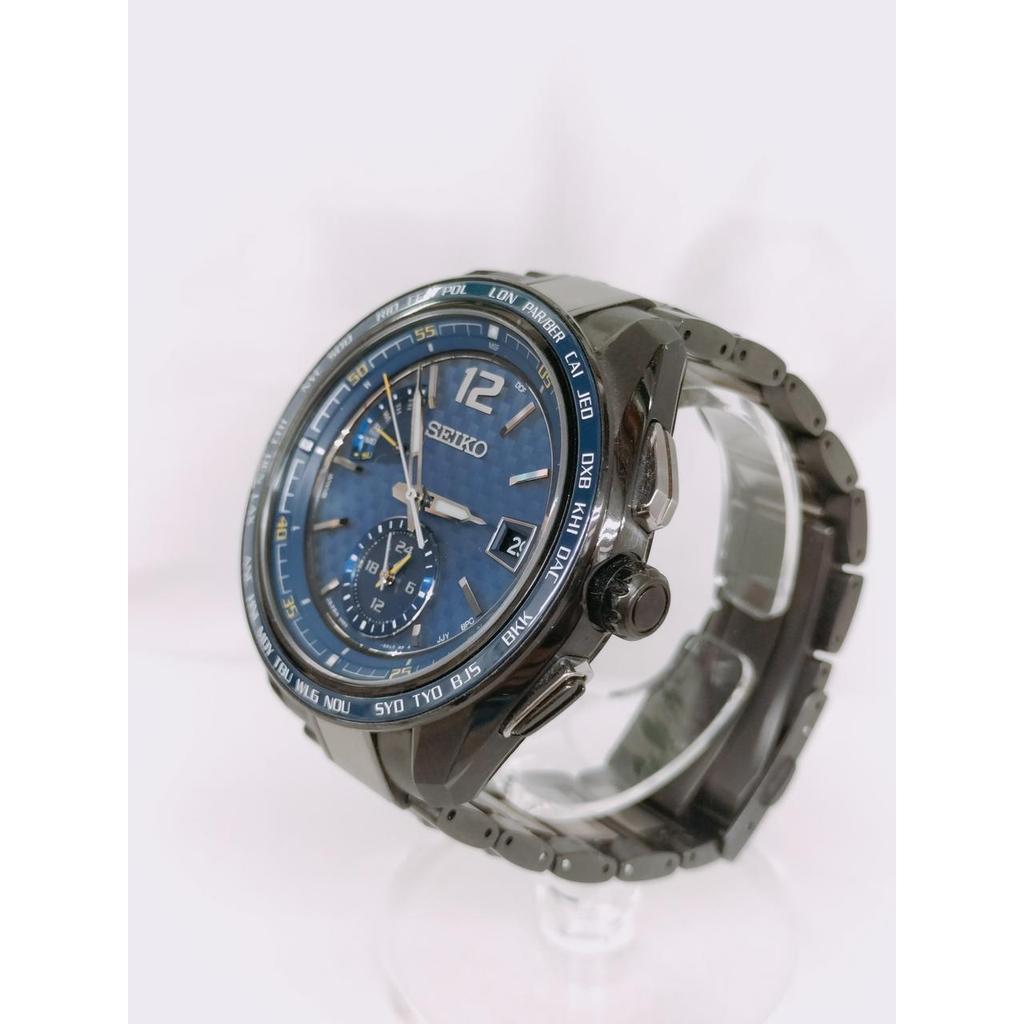 Used SEIKO 8B63-0AN0 Brightz Radio Clock