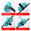 Fishing Bite Alarm Electronic Sound Light Alert Night Fishing Rod Clip Tool for Anglers Outdoor Gear Fishing Accessories