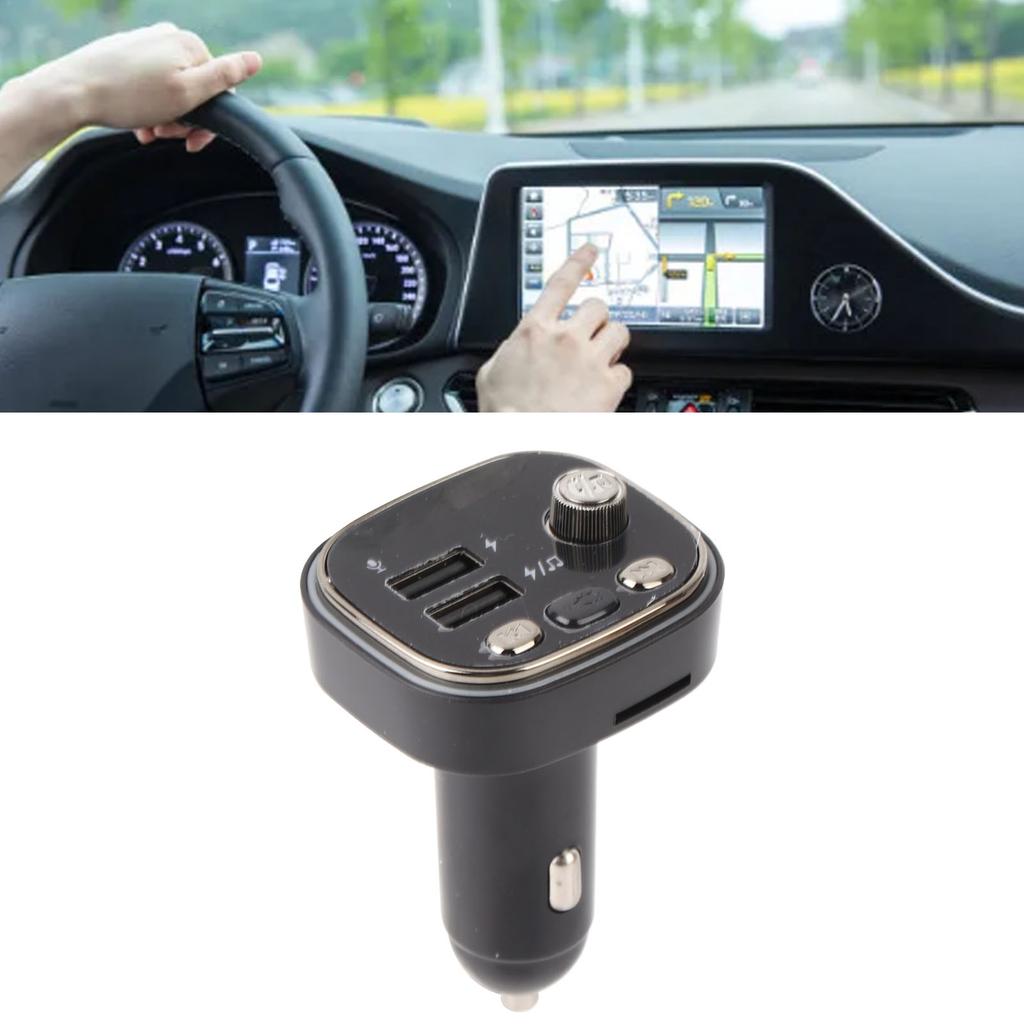 Car MP3 Player Fast Charging Hands Calling FM Transmitter Wireless Radio Adapter