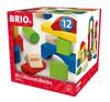 BRIO Color Blocks, 25 Pieces, 30114, for Ages 1+ [Toy, Wooden Toy, Gift (Birthday/Christmas)]