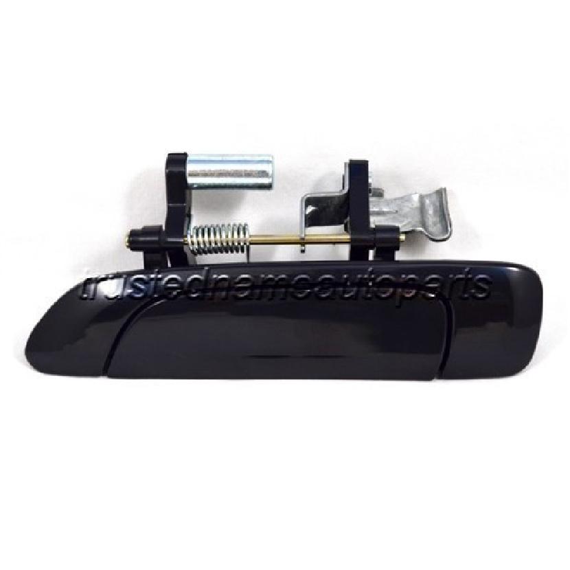 Fits Honda Civic Outside Exterior Door Handle Rear Left Driver Side Black Smooth