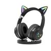 2025 Cat Ear Luminous Bluetooth Earphones with Long Battery Life & Stereo Sound