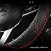 Leather Car Steering Wheel Cover For Opel Mokka 2013-2016 Opel Insignia 2009-2013 Astra J 2010-2015 Meriva Auto Accessories