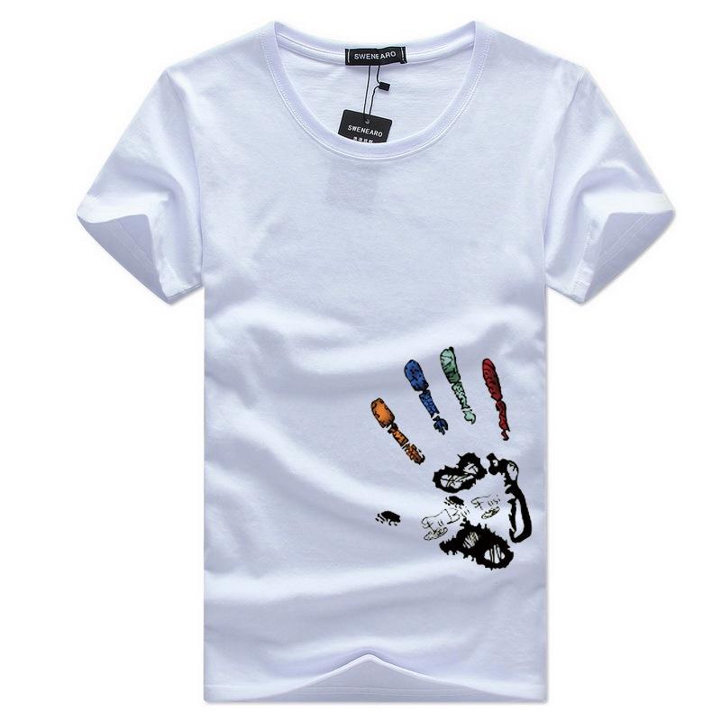 Swenearo Men T-shirts 5xl 4xl Plus Size Cotton Tee For Casual Summer Comfort