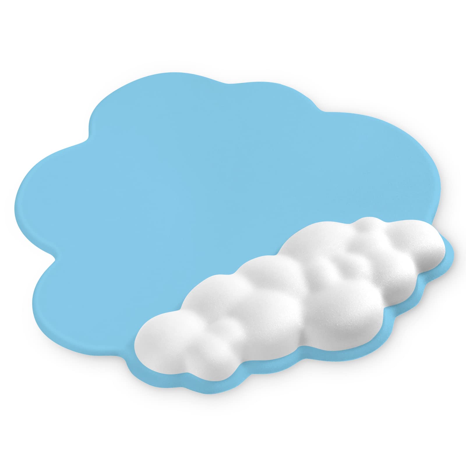 

Коврик для мыши со встроенной подставкой для запястья, подставка для запястья мыши, подставка для руки мыши, умеренно плоский, из пены с памятью, упругий коврик для мыши с мягкой подкладкой для запястья с массажем, подходит