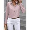 New Women'S Clothing Retro Casual Sexy Daily Fashion Temperament Commuting Business Shirt Long Sleeved Hoodie Top