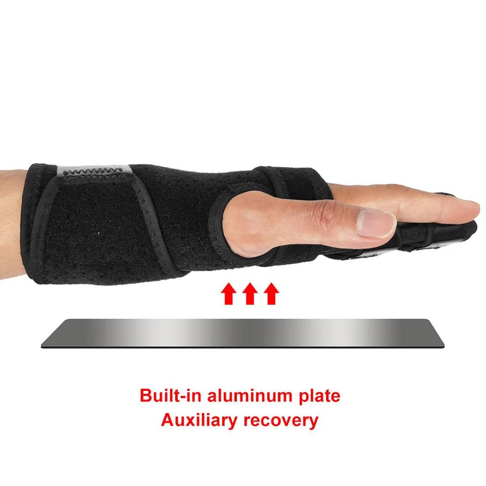 Oddychający stabilizator palca młotkowego na 2/3 palce, aluminiowy stabilizator palca, wsparcie dla złamanych palców, zapalenia stawów, zapalenia ścięgien