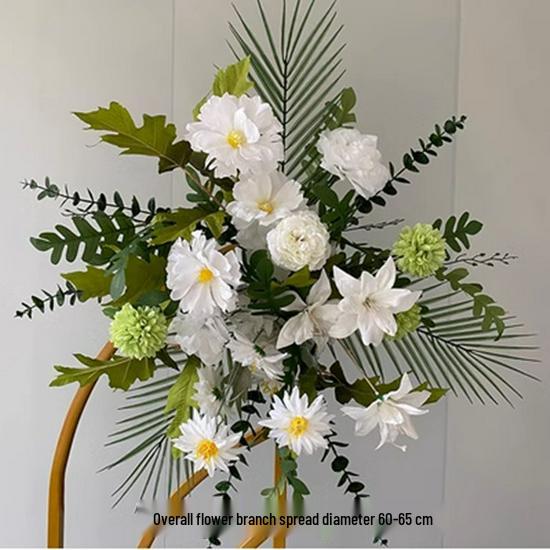 Seidenblumen-Gangdekorationen für Hochzeiten und Verlobungen