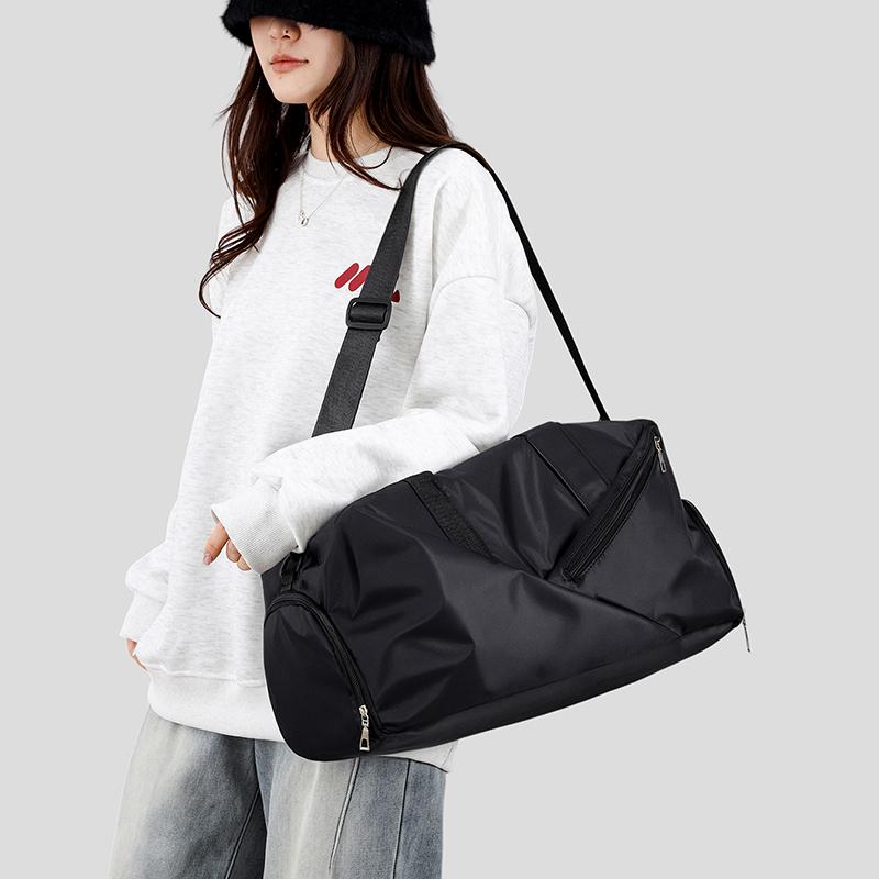 Fitness Bag Female Multi-functional Dry-wet Separation Movement Water-proof Travel Bag Yoga Bag Large-capacity Travel Bag