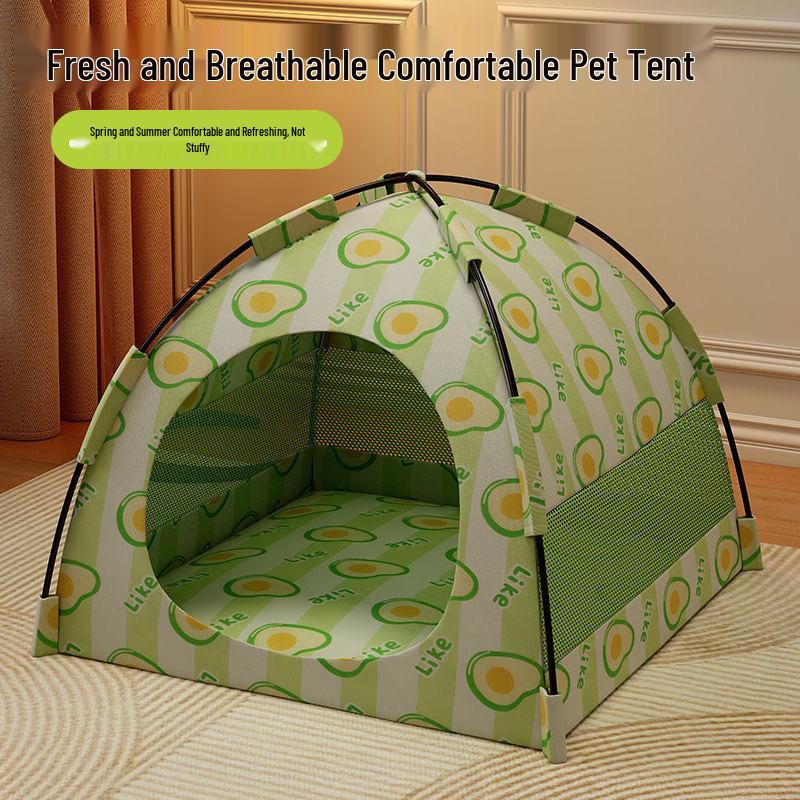 All-Season Washable Pet Tent: Enclosed Shelter for Dogs and Stray Cats