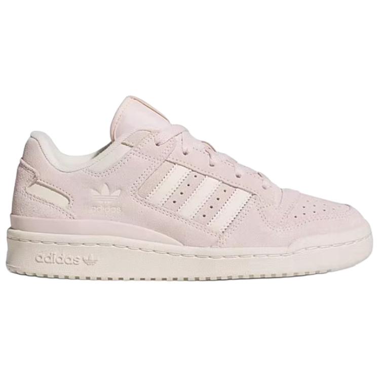 Adidas Originals Forum Low CL Soft Comfortable Breathable Low-Top Skate Shoes Women Sneakers Pink JH7941