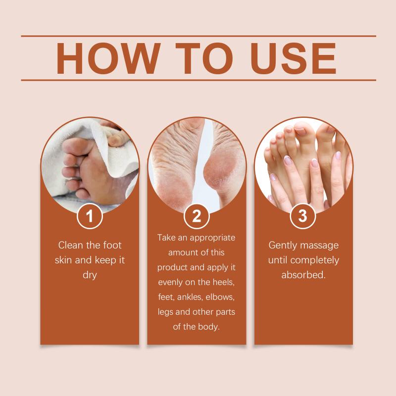 Oceaura Foot Smoothing Cream With Coconut & Avocado Oil Intensive Moisturizer For Dry Cracked Heels Helps Soften Rough Skin