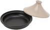 Ishigaki Delish Life 20cm Ceramic Tagine Pot, 4732, for Steaming, Healthy Cooking, and Gas Range