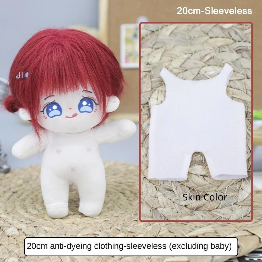 

Эластичная мини-одежда для сна 10/12/15/20/30 см, наряд для куклы-идола для кукол из хлопка, 20 см, кукла 20cm-Sleeveless