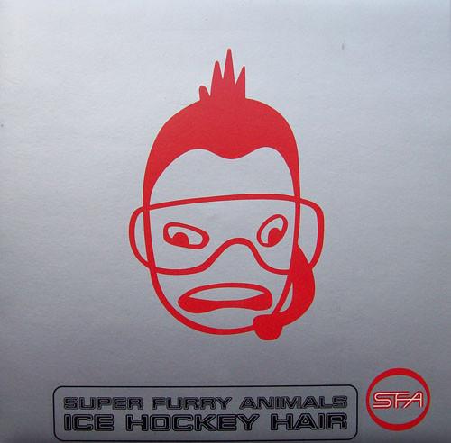

7inch Record SUPER FURRY ANIMALS - Ice Hockey Hair CRE288 CREATION RECORD 1998 UK Rock Used