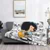 Coperta Mafalda Stampata 3D Morbido Pile di Flanella Calda Cartoni Animati Coperte Plaid per Casa Camera da Letto Divano Copriletti