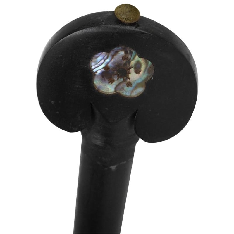 4Pcs Universals Cello Replacement Tuning Pegs Ebony Wood Cello Pegs Cello Parts Accessories Fittings Smooth Operate