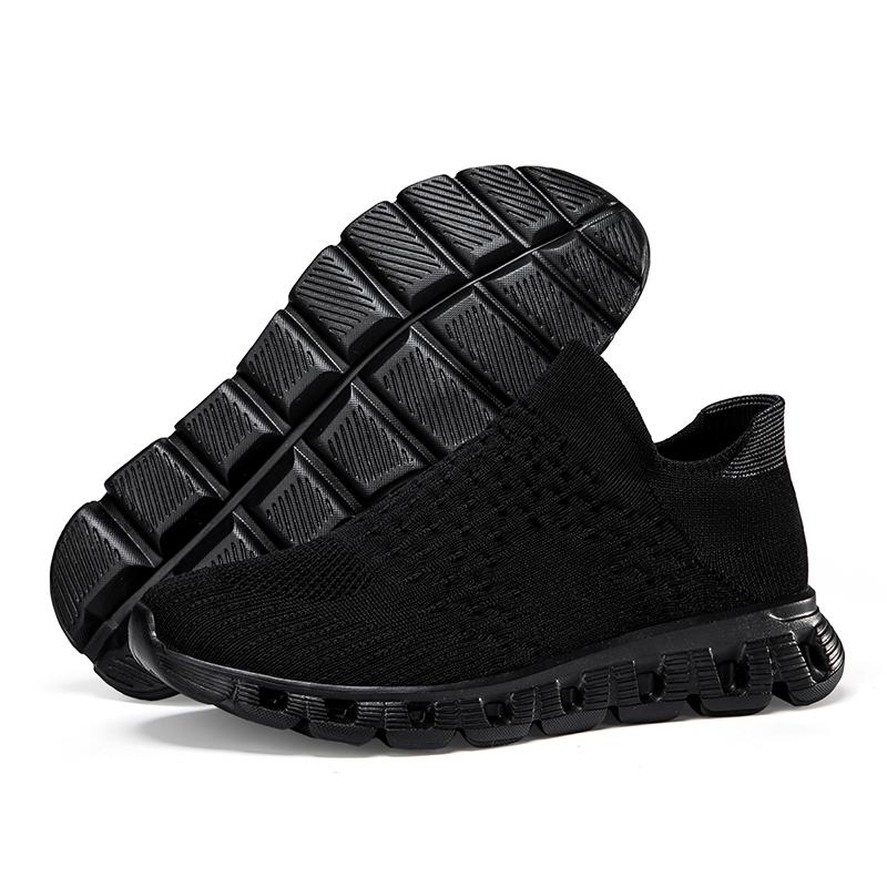 New Couple Mesh Shoes Summer Breathable Ultra Soft Casual Shoes Anti Slip Shock-absorbing Fashion Outdoor Fitness Walking Shoes
