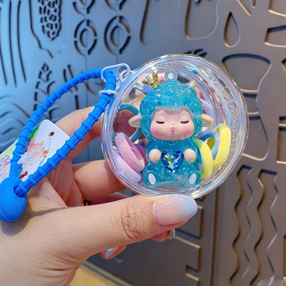 Smooth Burr-Free Surface Mini Lamb Figurine Stable Color Animal Key Ring Car Keys