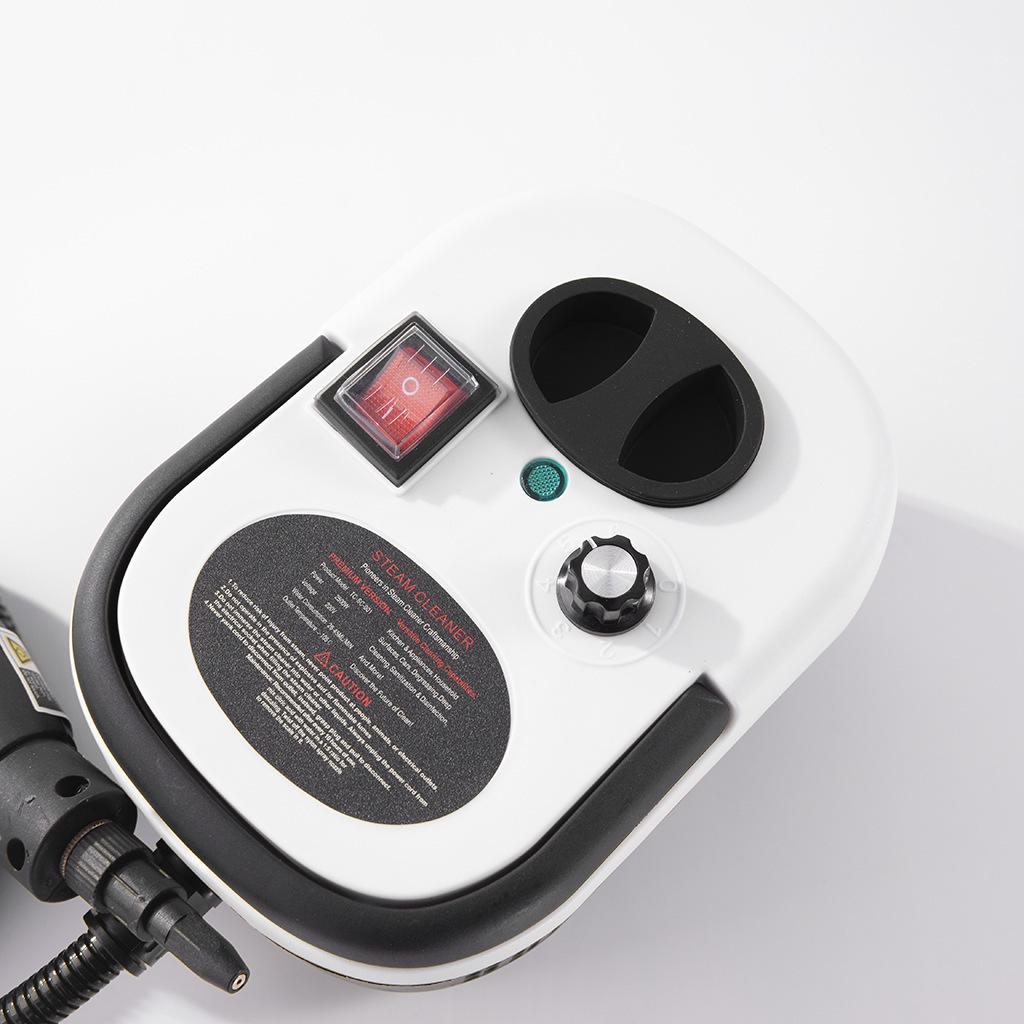 1.2L High-Temp Steam Cleaner with Ironing & Glass Brush for Home Use