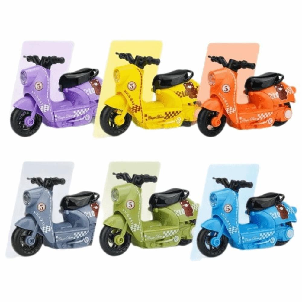 Diecast Zinc Zinc Alloy Motorcycle Model Miniature Motorcycle Pull Back Toy  Home Decoration