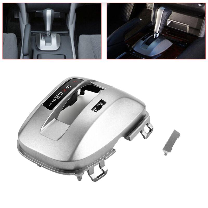 Center Console Shifter Plate Gear Shift Trim Panel Cover Kit Fit for Honda Accord 2012 2011 2010 2009 2008
