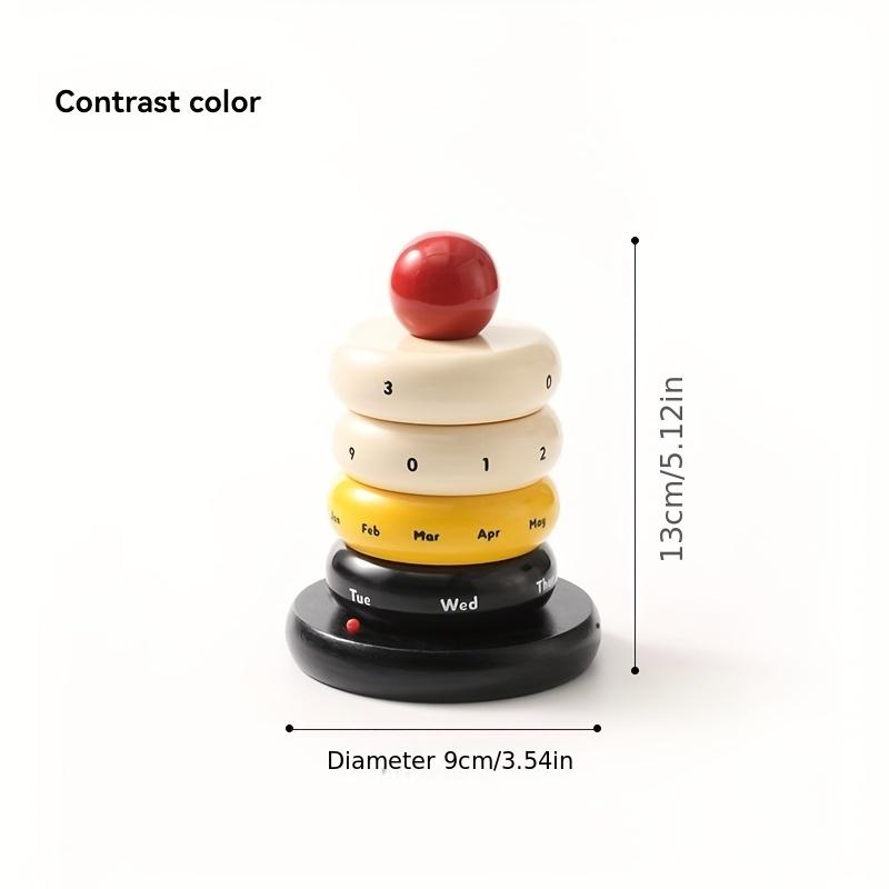 

Скандинавский креативный цветной блок вращающийся декоративный орнамент для прихожей подарок