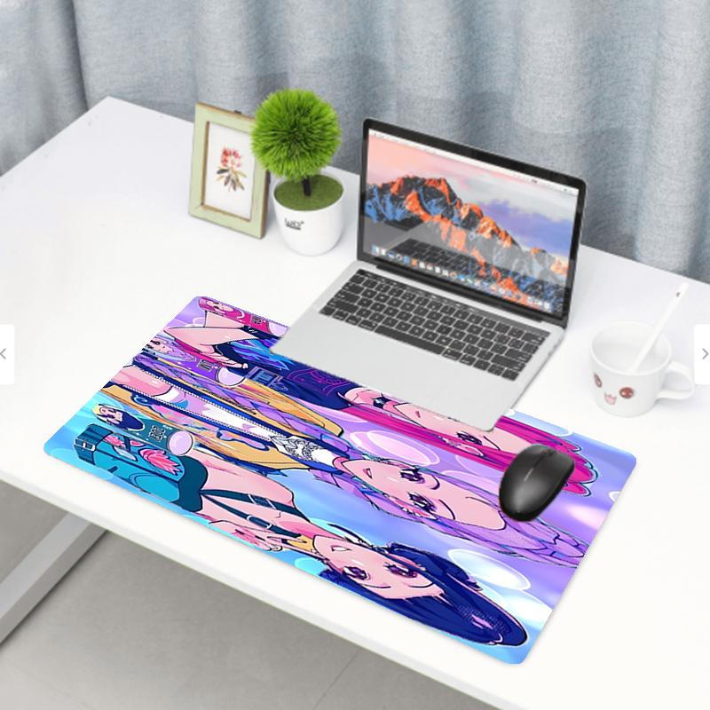 Podložka pod myš s potiskem KPop lovců démonů, protiskluzová podložka na plochu pro klávesnici, pro PC, notebook, hraní her, práci, denní použití, skvělý festivalový překvapivý dárek