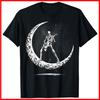 Skeleton Playing Guitar Rock And Roll Band Black Cotton T-Shirt S-5XL