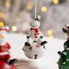 New Christmas New Product Iron Art Christmas Bell Old Man Snowman Elk Bell Pendant Christmas Tree Decor Christmases Decoration