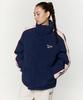 Reebok Classic Vector Paneled Down Jacket - Navy