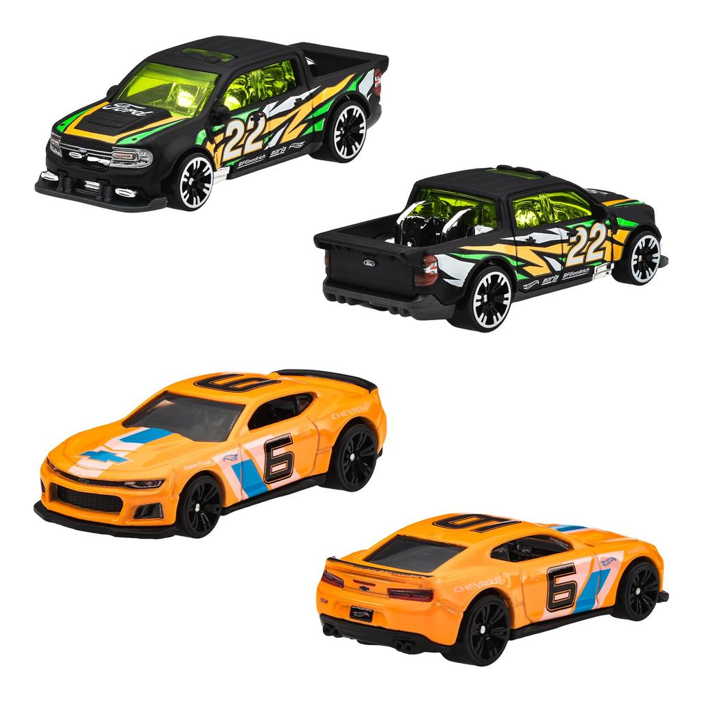 Hot Wheels Неонові Спідерси Різноманітні Мініатюри Транспортних Засобів Коробка Іграшки Віку, Машинки, 10, 3+, Багатоколірний, HLH72-986G