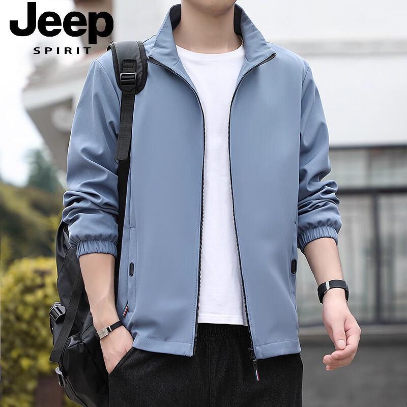 JEEP SPIRIT Men s Casual Zipper Jacket 3XL