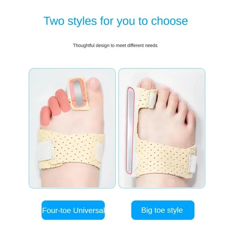 Toe Separator Hallux Valgus Bunion Corrector Adjustable Orthotics for Pain Relief and Foot Alignment