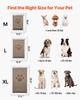 Pet Door, X-Large, with Double Magnetic Flaps and Metal Frame, Strong and Weatherproof Dog Door for Interior and Exterior Doors, Easy To Install, Easy