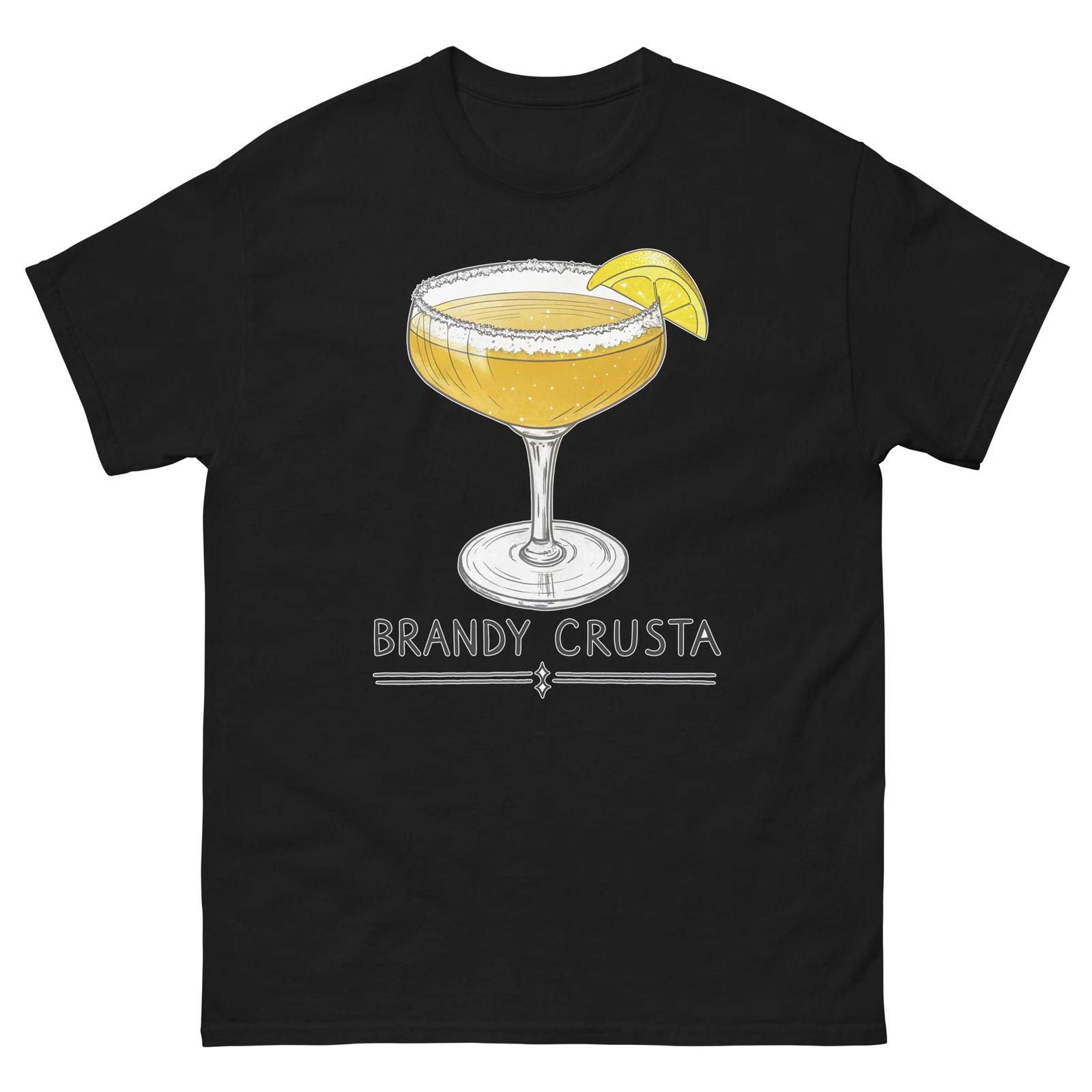

Brandy Crusta Drink Delicious Popular Beverage T-Shirt L