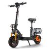 Twofish V5 Max Electric Scooter 11" Tire 1000W Peak Motor Urban Commuter E-scooter With Seat 48V 18AH Dual Disc Brakes Max Load 120Kg