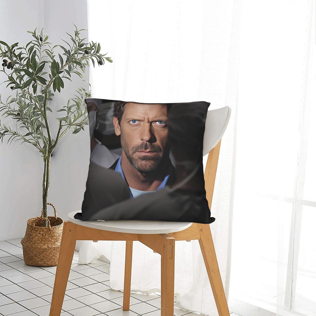 Pillow Case Doctor House Soft Pillow Cover For Living Room Sofa Kawaii Pillowcases